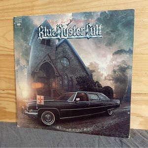 vintage blue öyster cult vinyl record